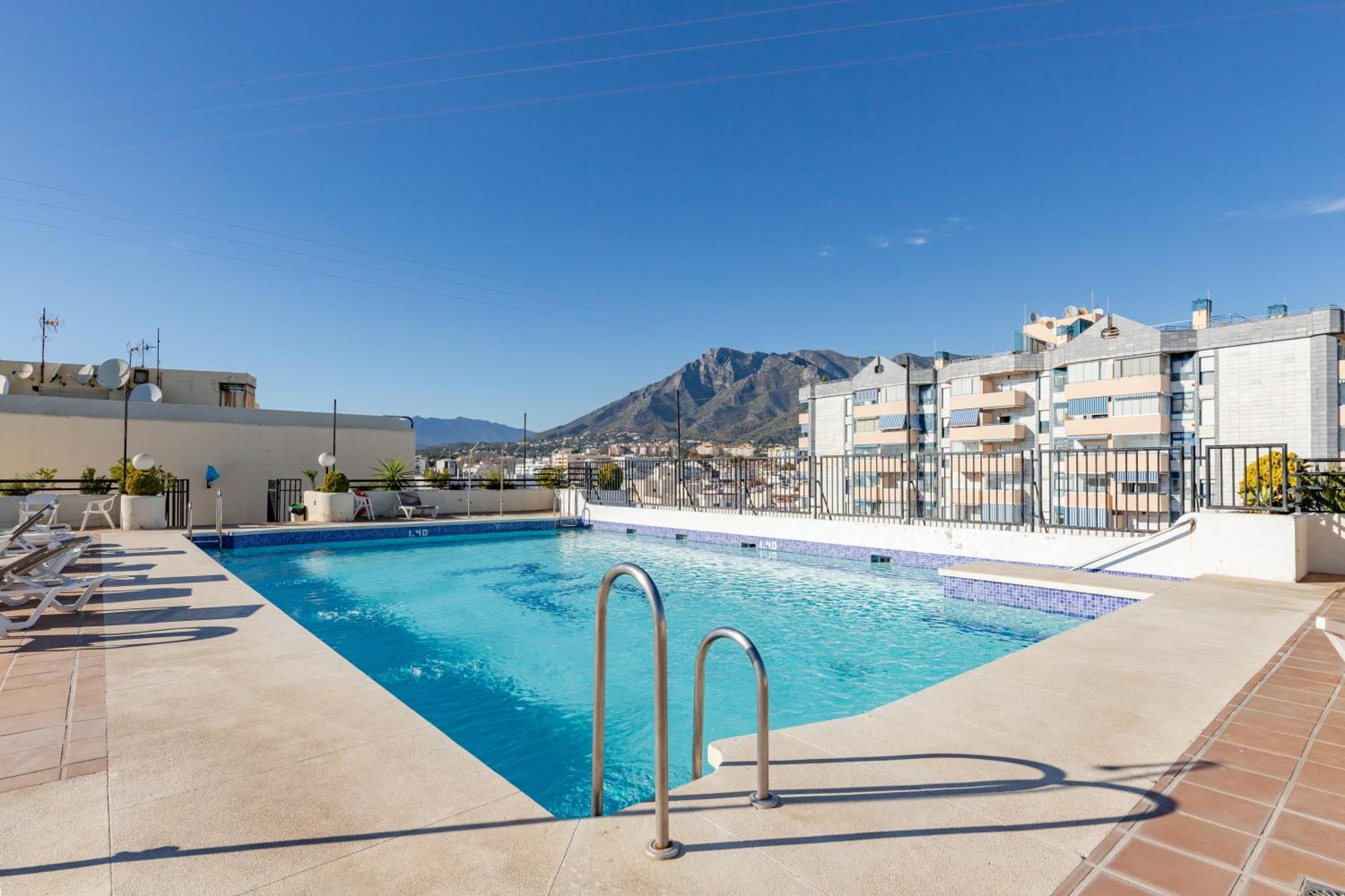 Precioso apartamento céntrico con piscina Marbella Exterior foto